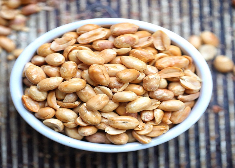 Kernels de amendoim